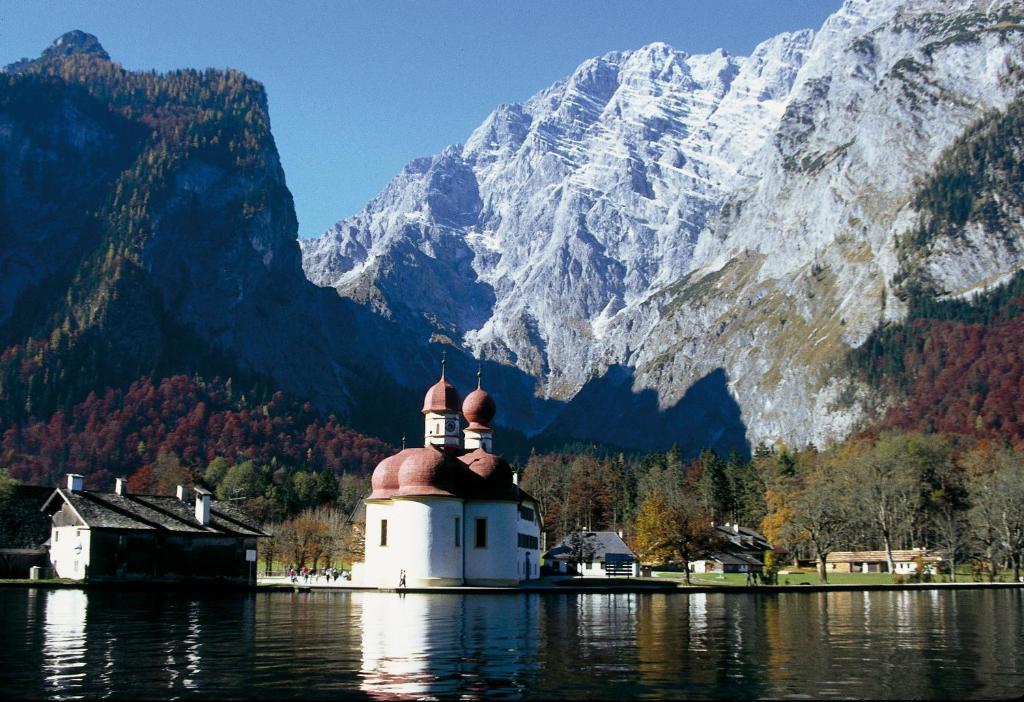 Alpenhotel Weiherbach Berchtesgaden Hallenbad Und Sauna Kültér fotó